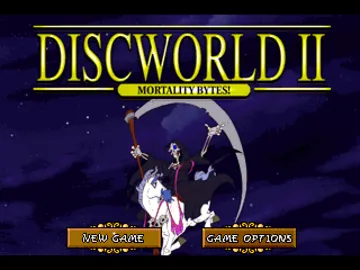 Discworld 2 - Mortality Bytes! (US) screen shot title